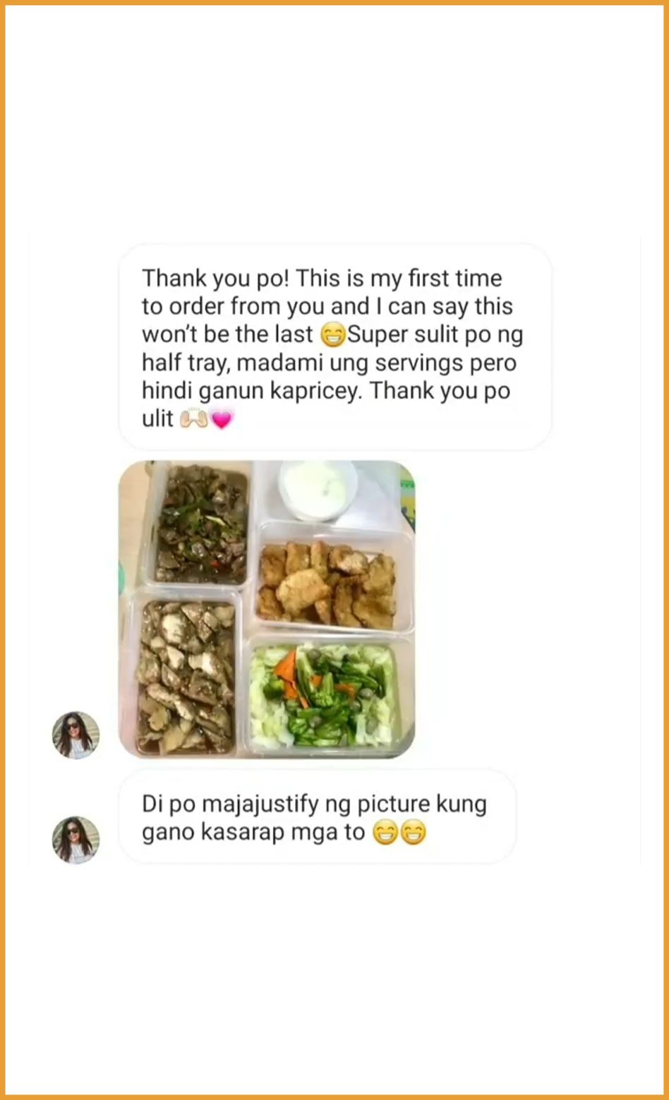 Customer Feedback FoodTray2Go