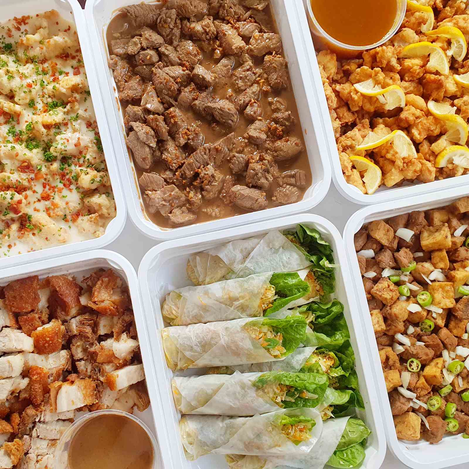 Filipino Food Party Tray - FoodTray2Go