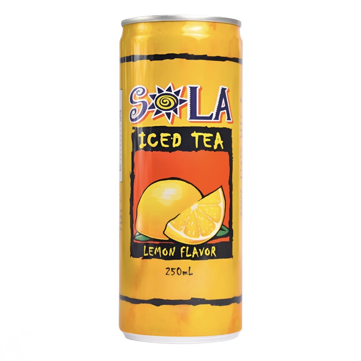 Canned Sola Lemon Iced Tea 250mL