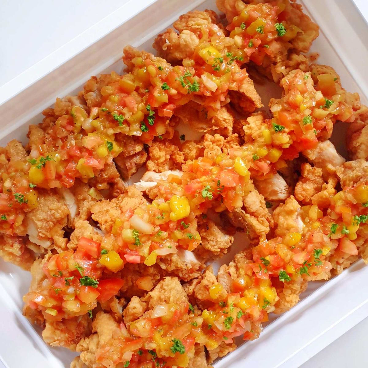 Chicken with Mango Salsa