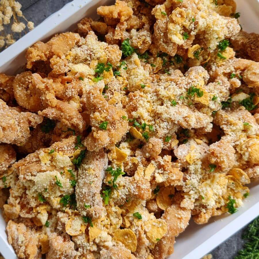 Perfect Balance of Flavors in Cereal Chicken